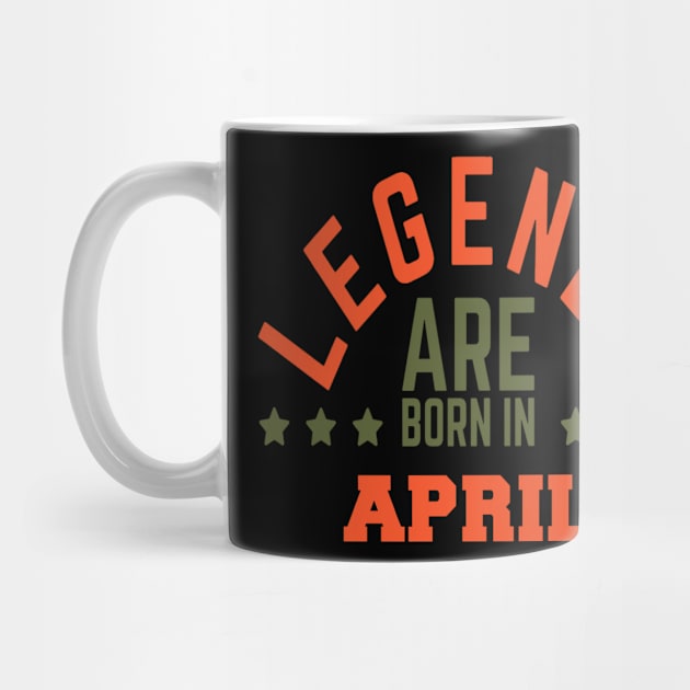 Legends Are Born in April by BambooBox